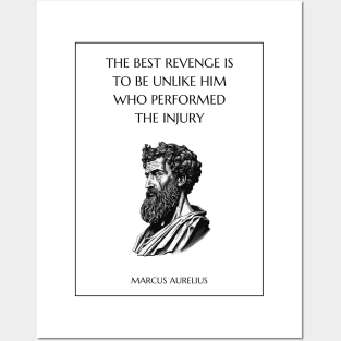 Marcus Aurelius Stoic Quote Posters and Art